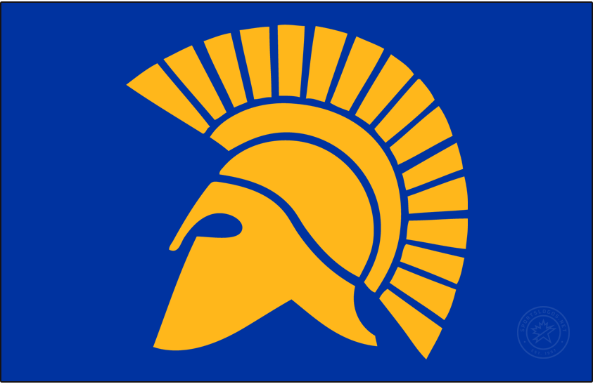 San Jose State Spartans 1985-1999 Primary Dark Logo t shirts iron on transfers
